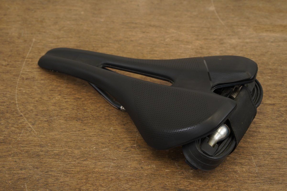 143mm Specialized Toupe Expert Titanium Rail Road Saddle + SWAT Strap 507g