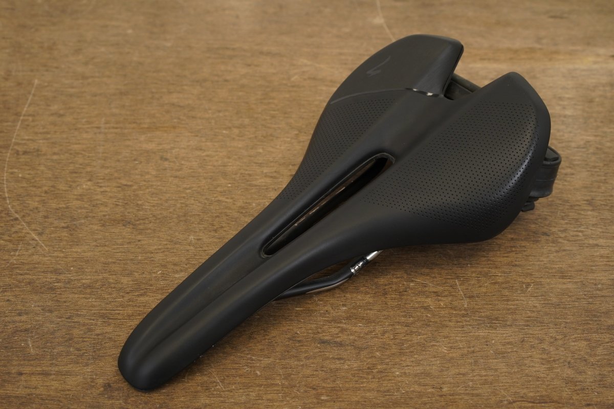 143mm Specialized Toupe Expert Titanium Rail Road Saddle + SWAT Strap 507g