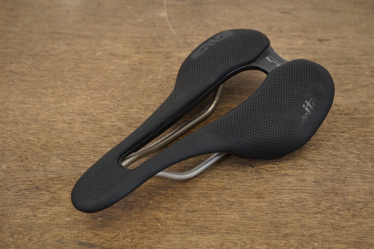 145mm ENVE X Selle Italia SLR Boost Titanium 316 Rail Road Saddle 165g