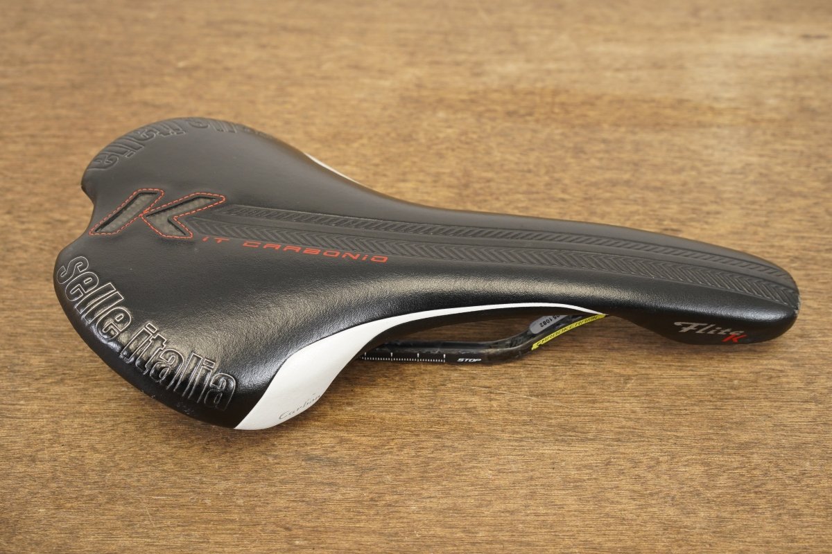145mm Selle Italia Flite K Kit Carbonio Carbon Rail Road Saddle 176g