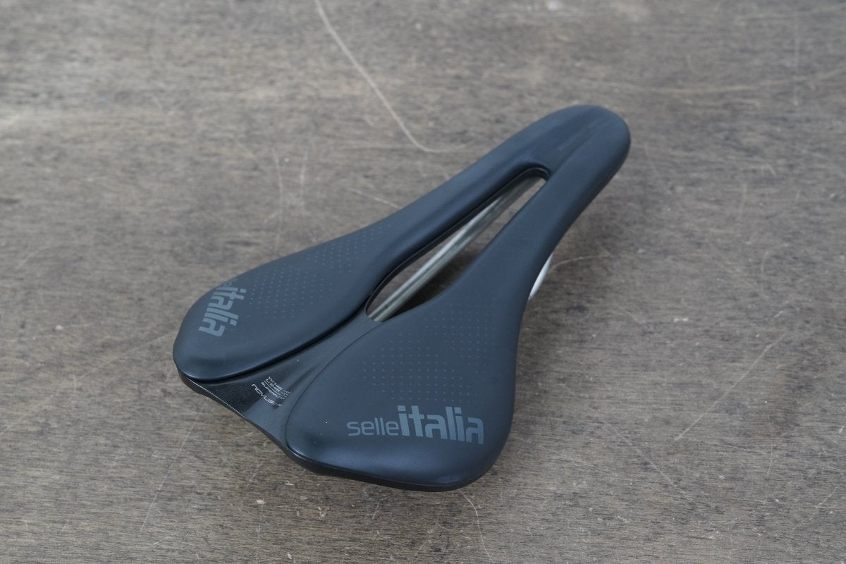 145mm Selle Italia Novus Evo Boost Ti316 Superflow Road Bike Saddle 252g