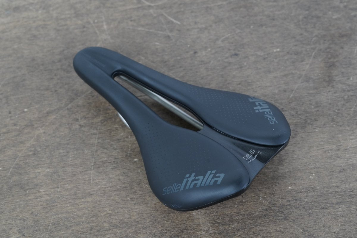 145mm Selle Italia Novus Evo Boost Ti316 Superflow Road Bike Saddle 252g