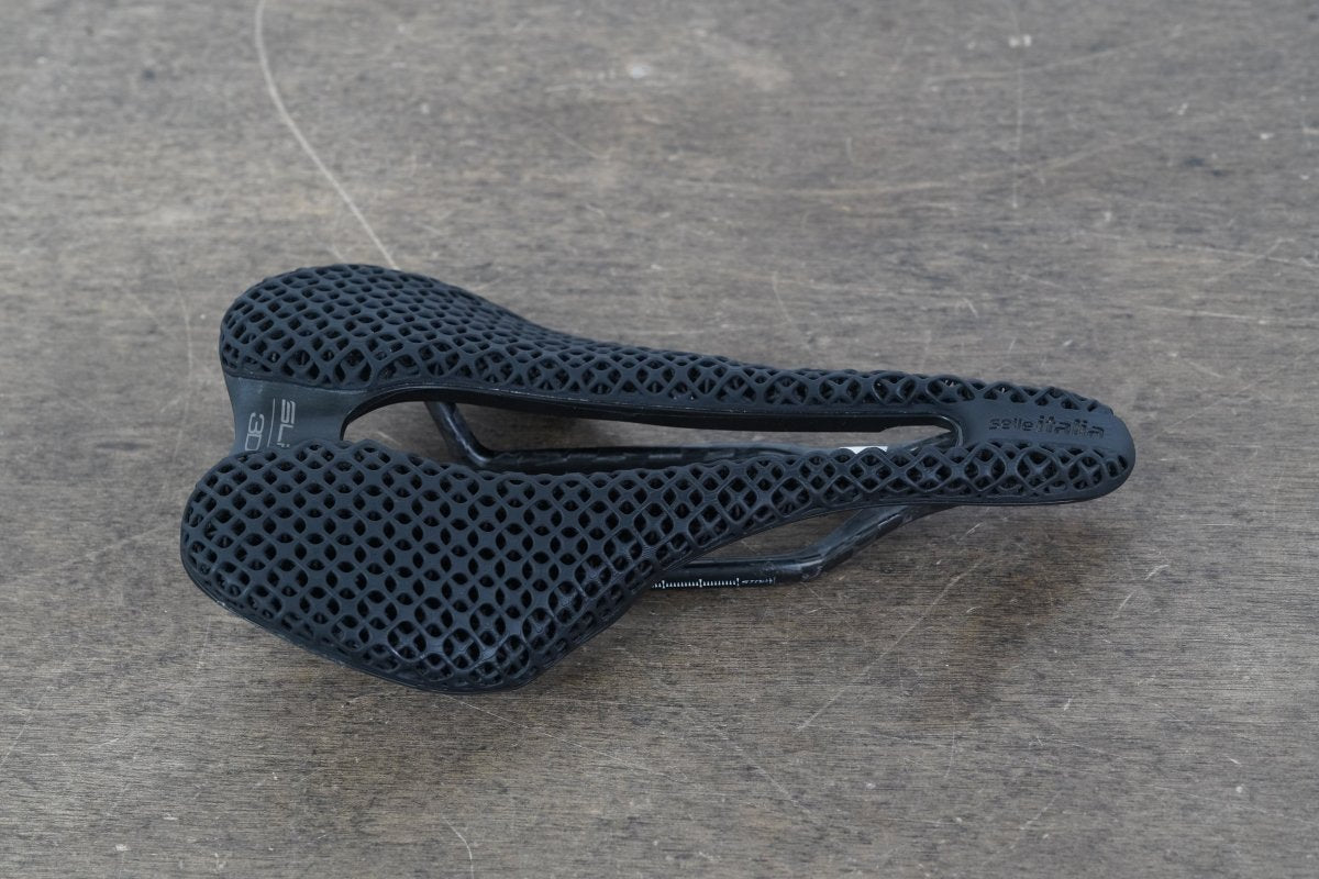 145mm Selle Italia SLR 3D Carbonio Superflow Boost Carbon Rail Road Saddle 172g