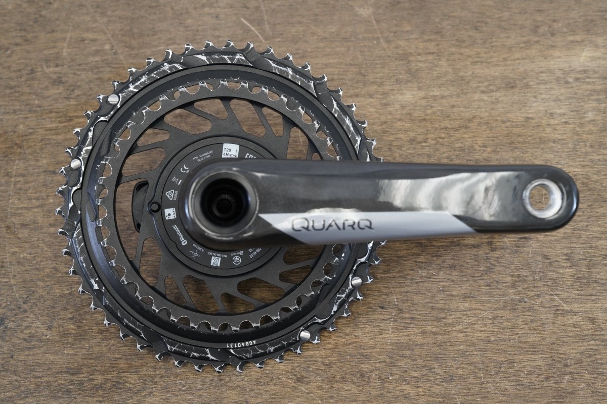 165mm 50/37T DUB Quarq Carbon Power Meter 12 Speed Road Crankset 749
