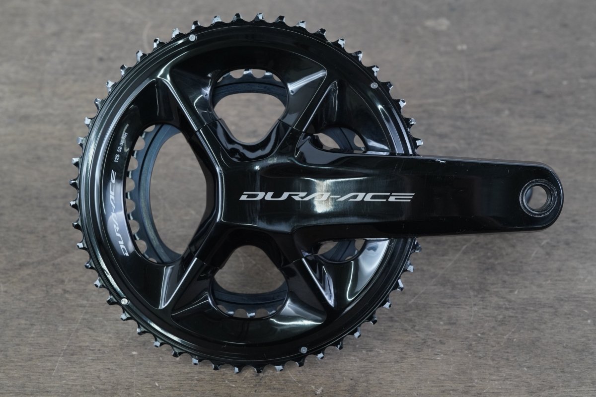 165mm 52/36T Shimano Dura-Ace FC-R9200 12 Speed Crankset 9200 686g