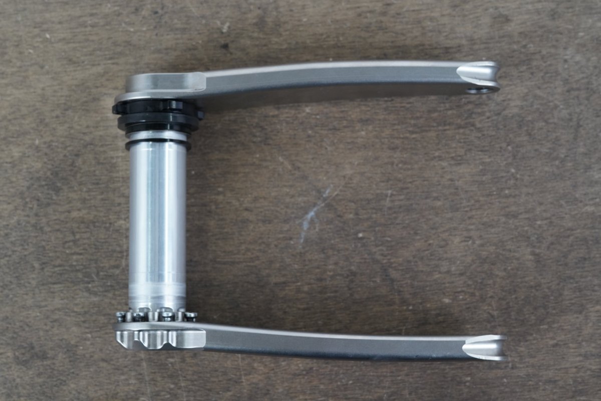 165mm DUB 5DEV RGXC Titanium Crank Arms + Spindle 478g
