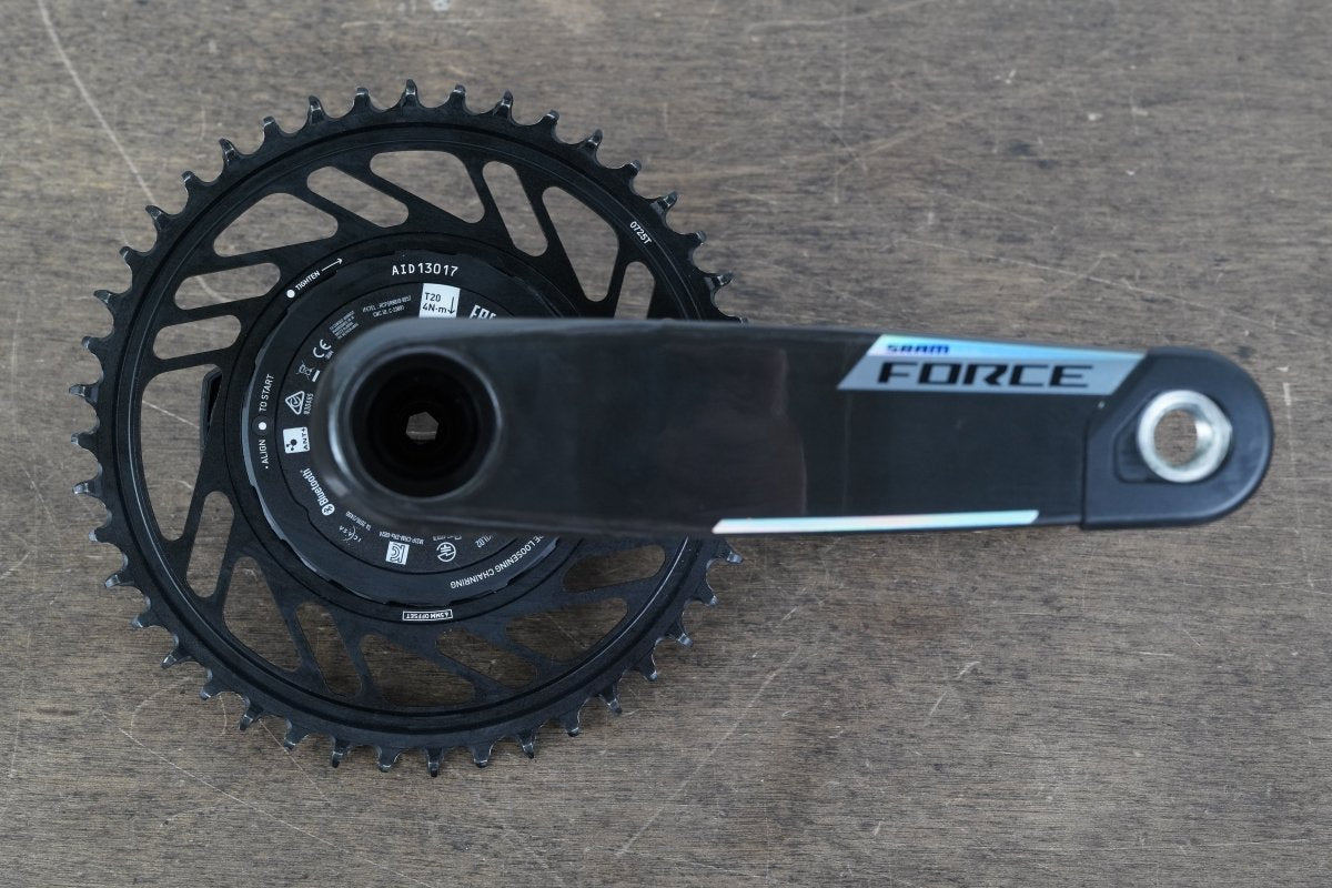 170mm 44T DUB SRAM Force Red AXS E1 XPLR 1x12 Speed Quarq Power Crankset