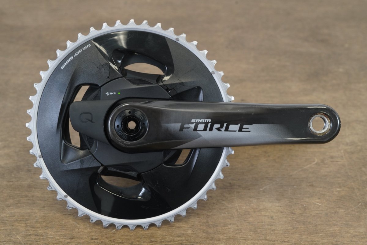170mm 48/35T DUB SRAM Force AXS D1 Quarq 12 Speed Crankset 826g