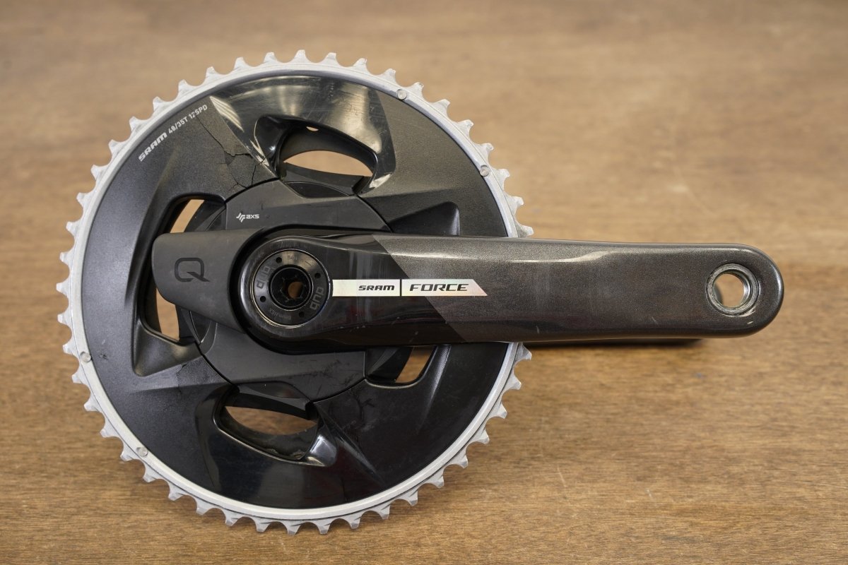 170mm 48/35T DUB SRAM Force AXS D2 Quarq Spindle Power Meter Crankset