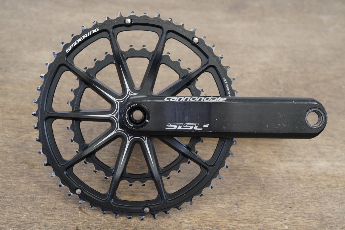 170mm 50/34T BB30 Cannondale SiSL2 Spidering Hollowgram Road Crankset 506g