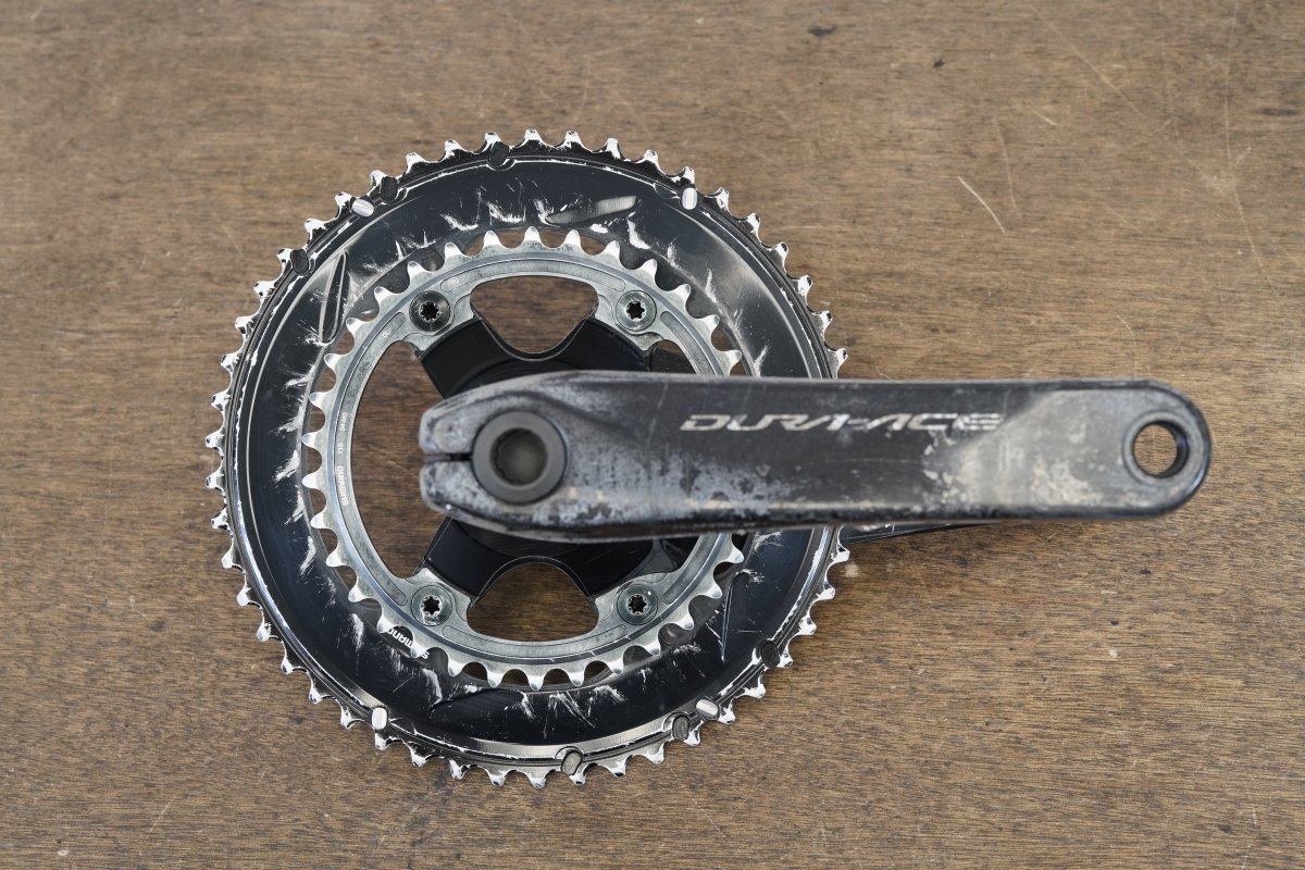 170mm 50/34T Shimano Dura-Ace FC-R9100 11 Speed Crankset 9100 614g