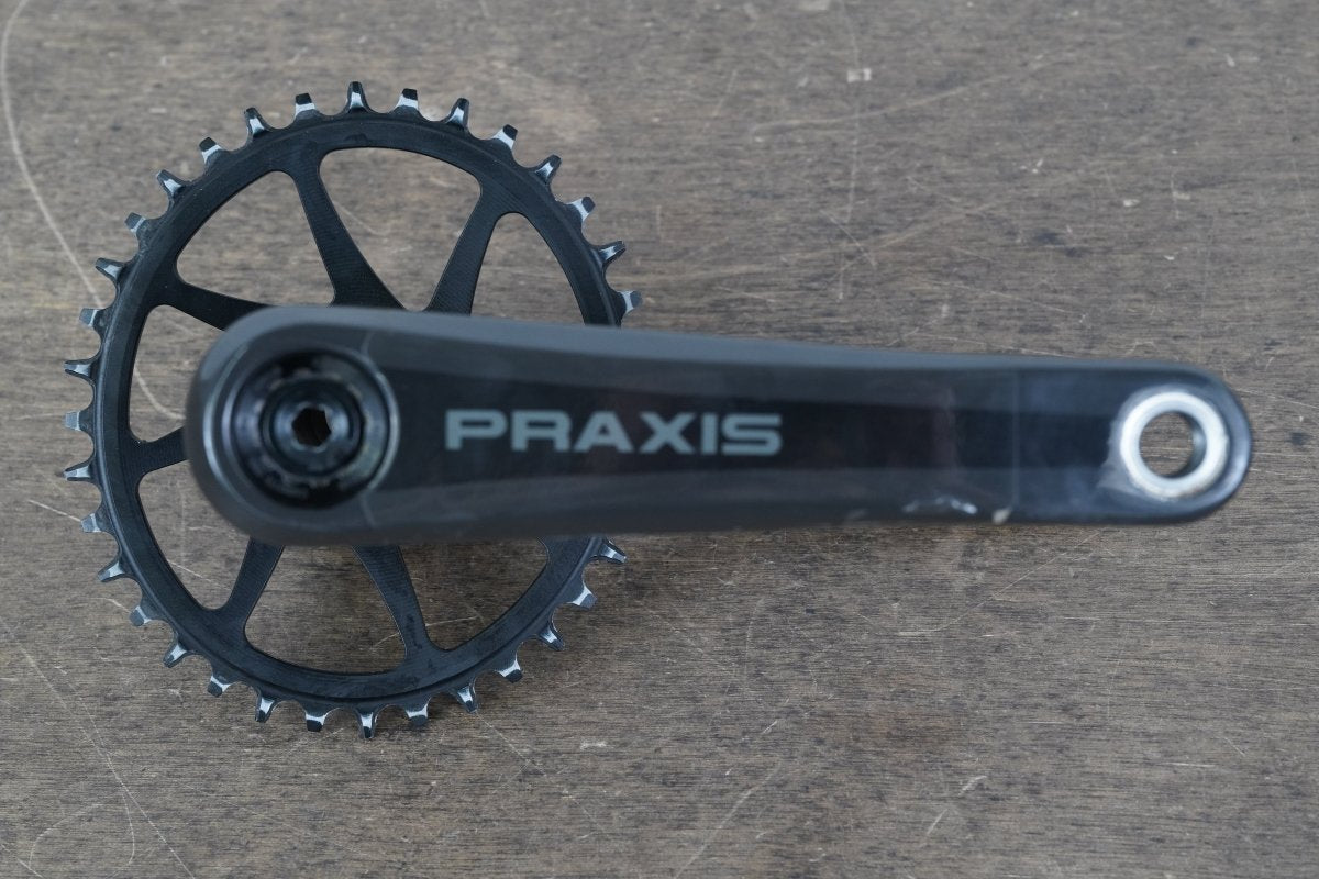 172.5mm 36T M30 Praxis Works Zayante Carbon Road Crankset 487g