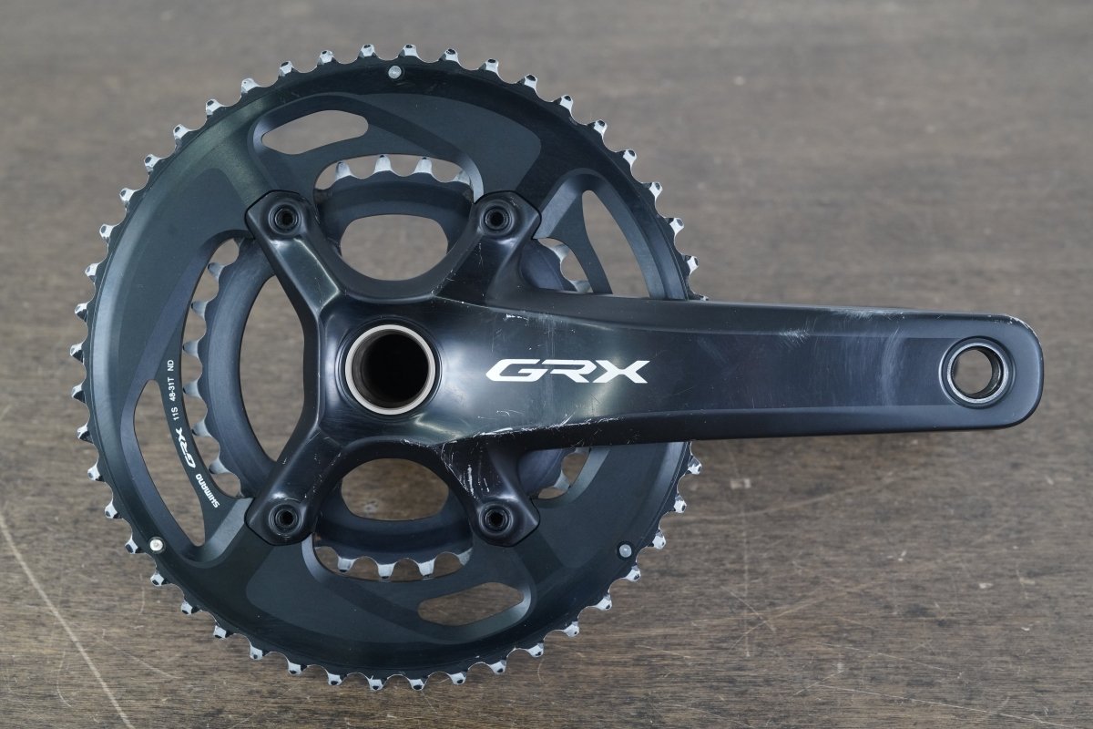 172.5mm 48/31T Shimano GRX FC-RX810 11 Speed Gravel Crankset 737g