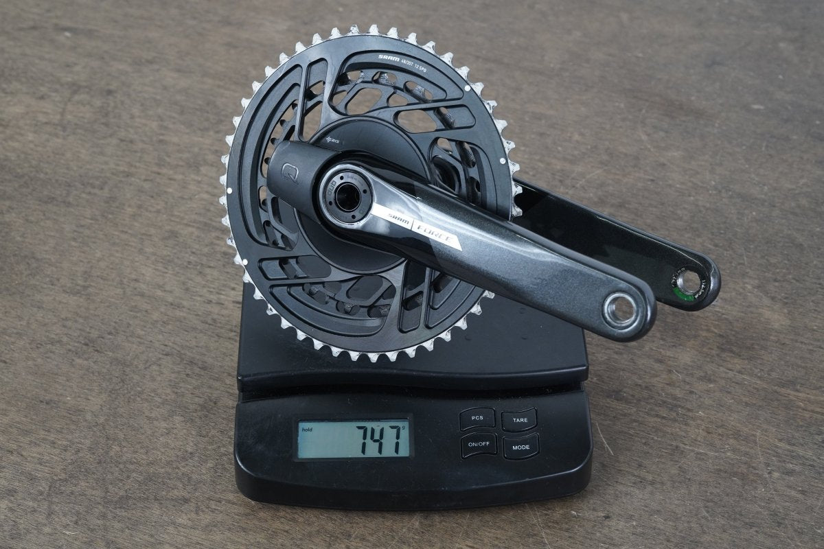 172.5mm 48/35T DUB SRAM Force AXS D2 Quarq Power Meter Road Crankset 747g