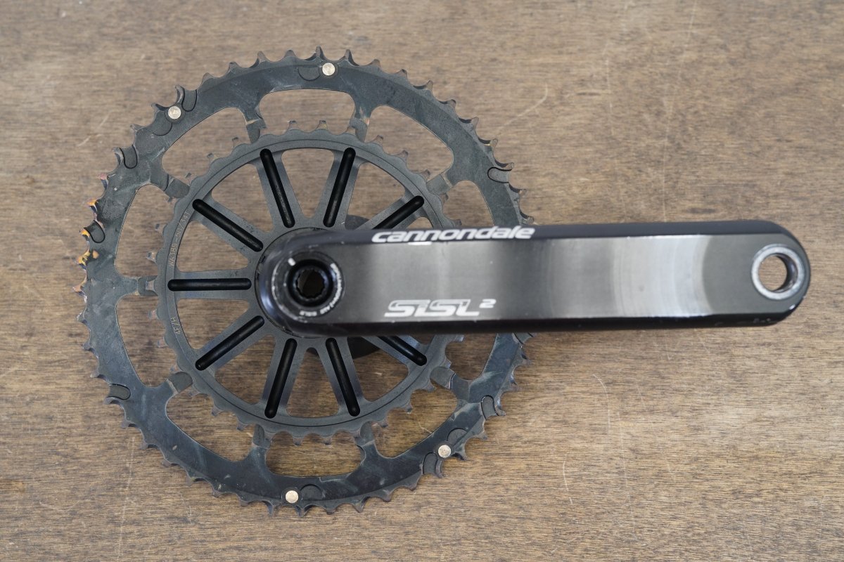 172.5mm 50/34T BB30 Cannondale SiSL2 Spidering Hollowgram Road Crankset SiSL 2
