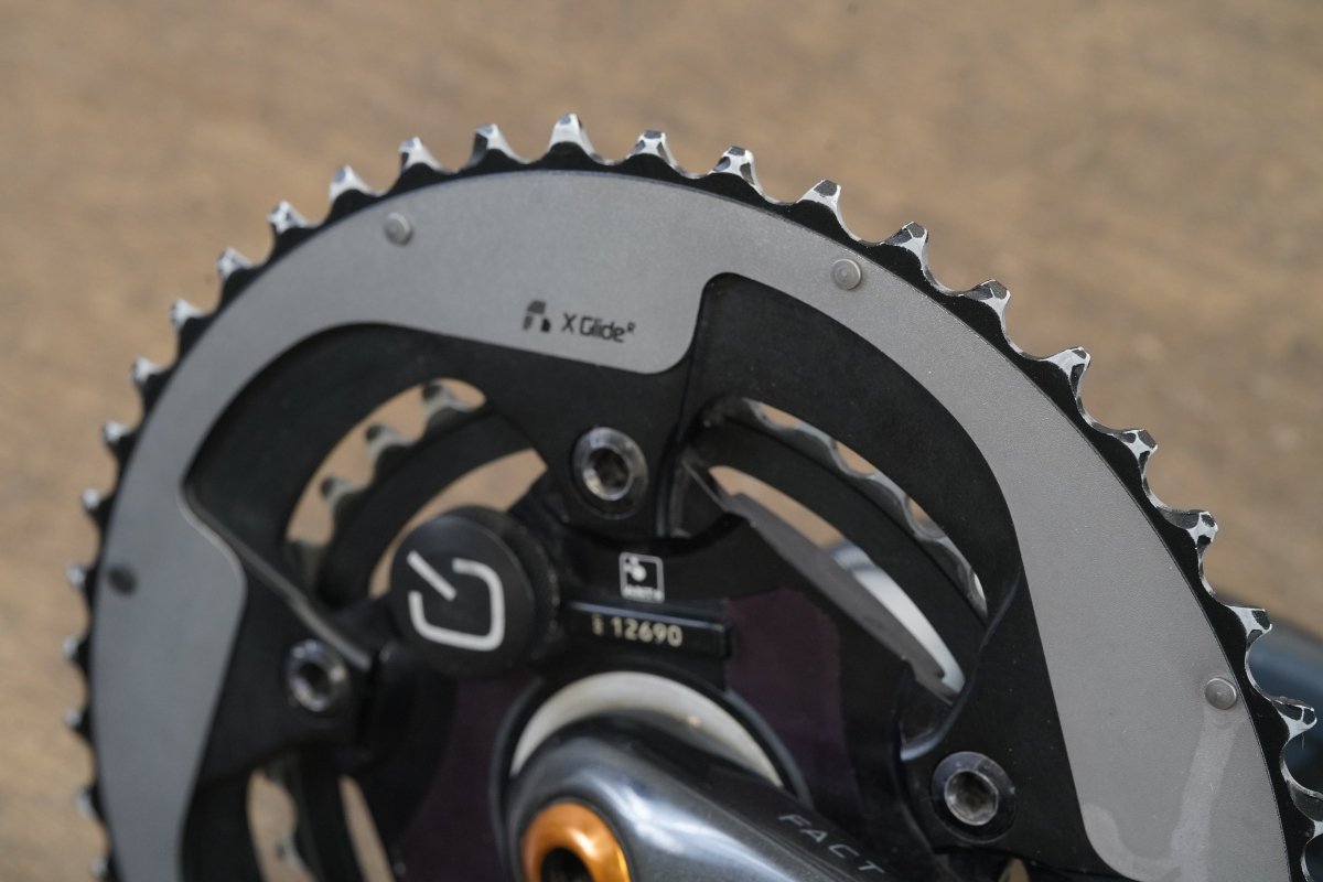 172.5mm 50/34T BB30 Specialized S-WORKS Quarq DZero Power Meter Crankset 646g