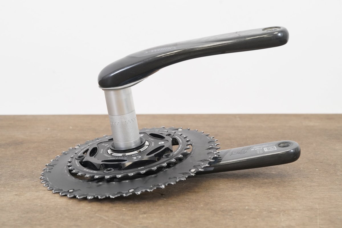 172.5mm 50/34T BB30 Specialized S-WORKS Quarq DZero Power Meter Crankset 646g