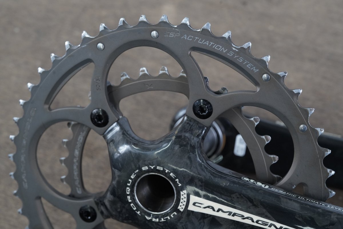 172.5mm 50/34T Campagnolo Super Record 11 Speed Carbon Crankset