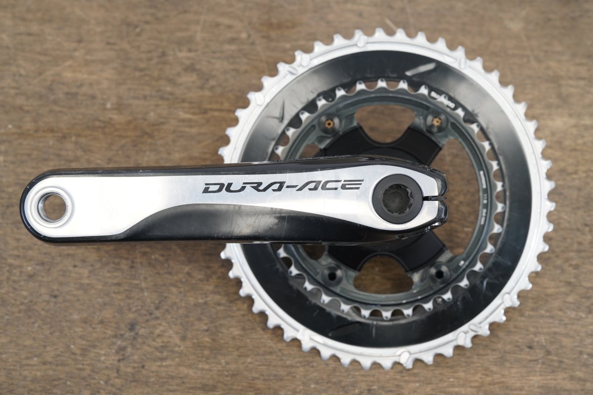 172.5mm 50/34T Shimano Dura-Ace FC-9000 11 Speed Crankset 627g