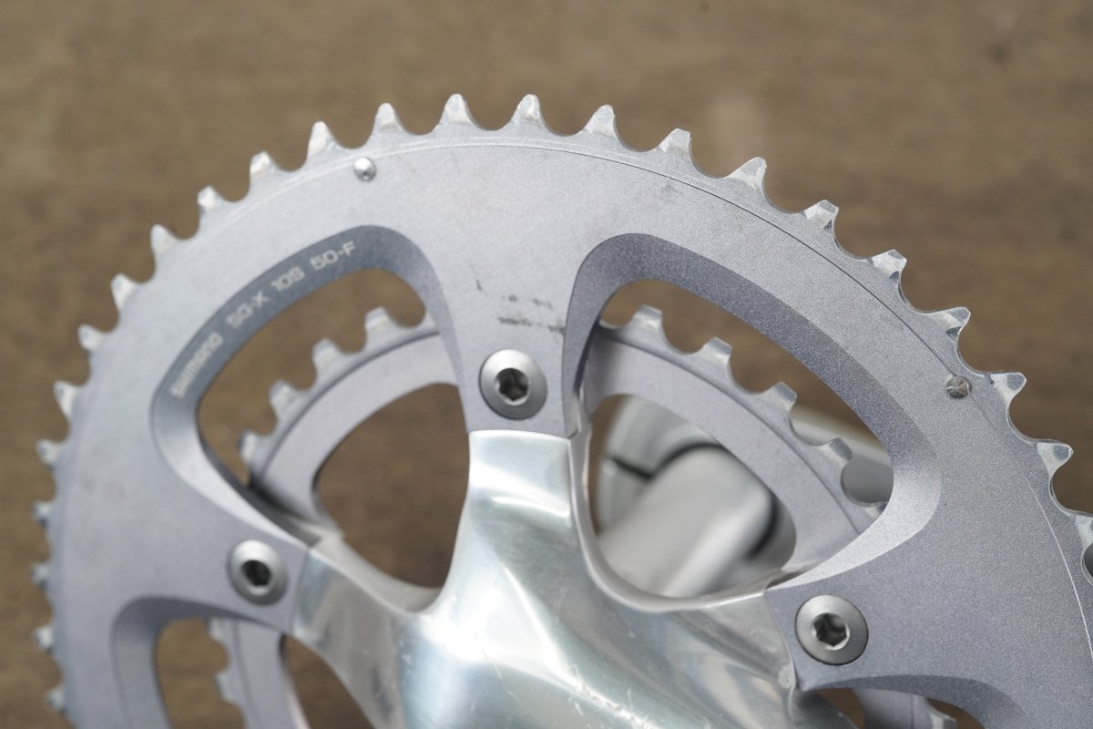 172.5mm 50/34T Shimano SG-X FC-R700 10 Speed Road Crankset 761g