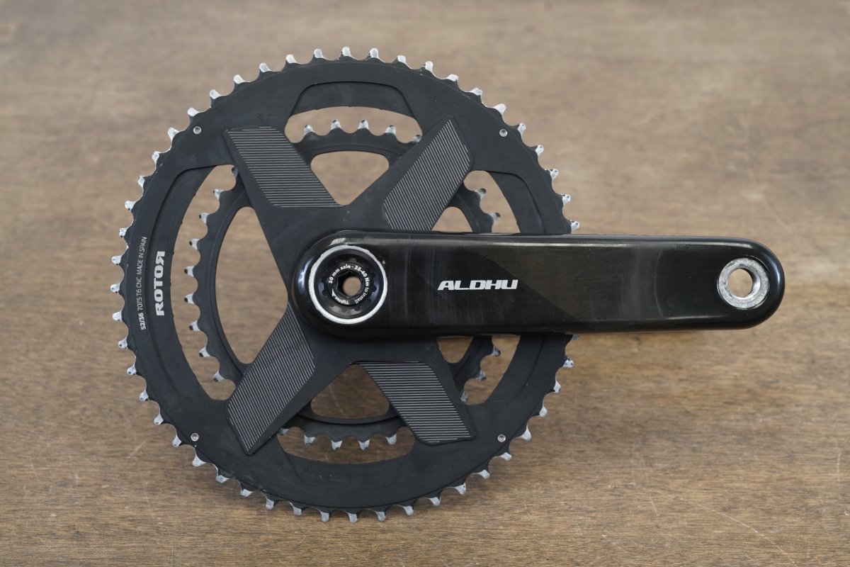 172.5mm 52/36T 30mm Rotor Aldhu Carbon Road Crankset 527g