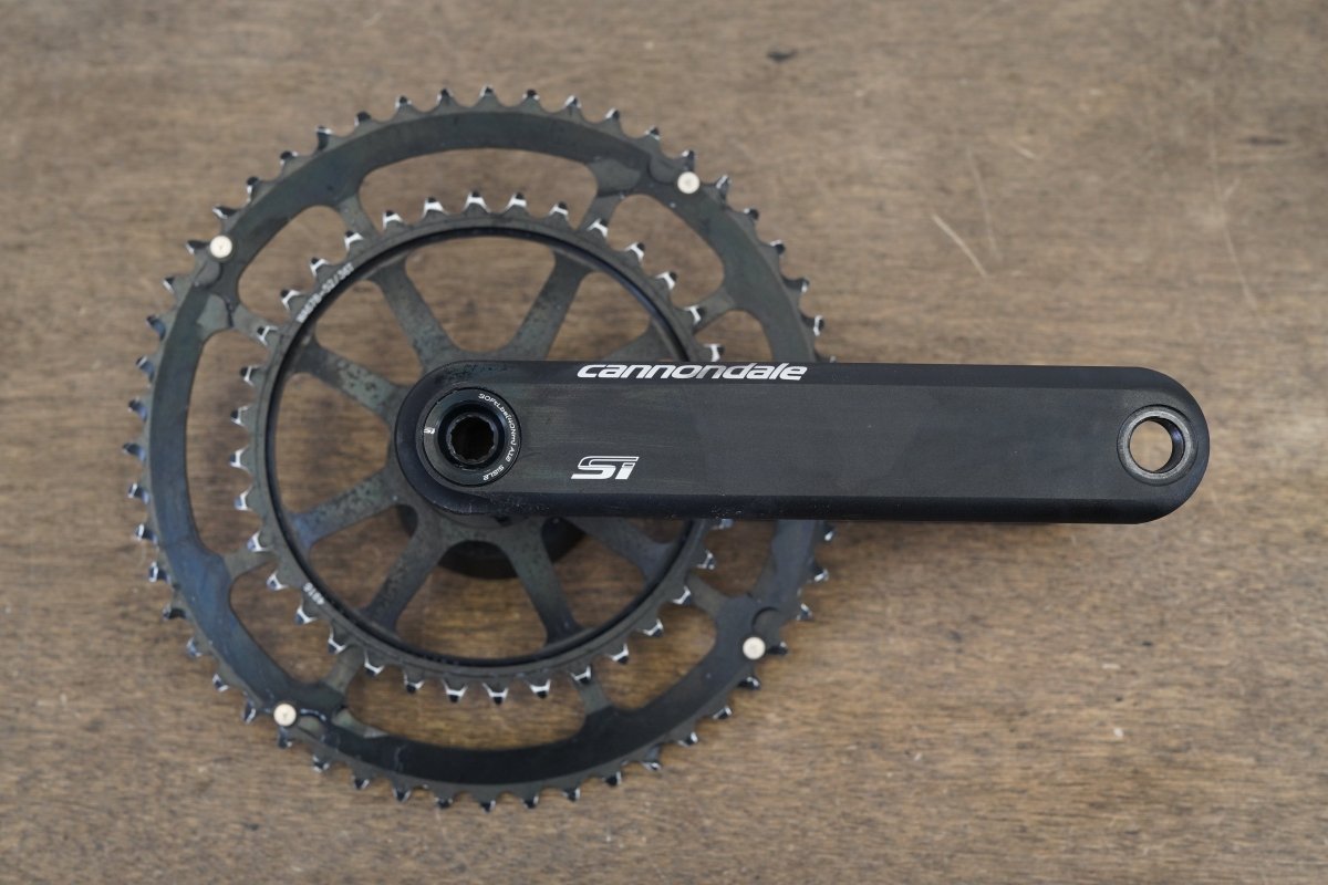 172.5mm 52/36T BB30 Cannondale Si Spidering Hollowgram Road Crankset 618g