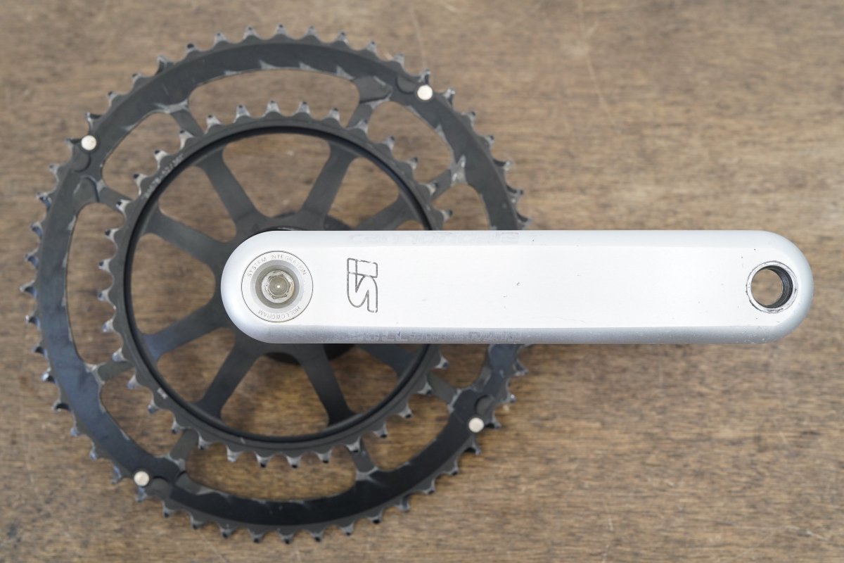 172.5mm 52/36T BB30 Cannondale Si Spidering Hollowgram Road Crankset 633g
