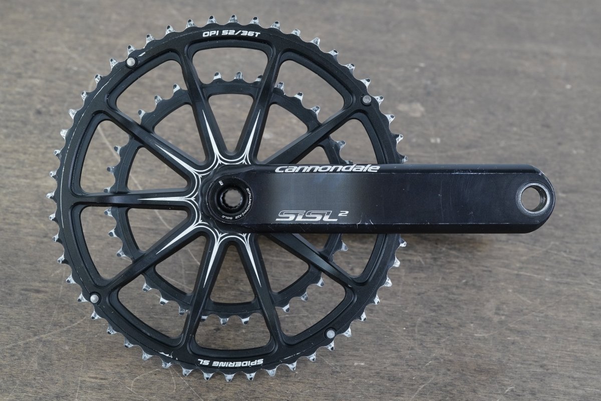 172.5mm 52/36T BB30 Cannondale SiSL2 Spidering Hollowgram Road Crankset SiSL 2