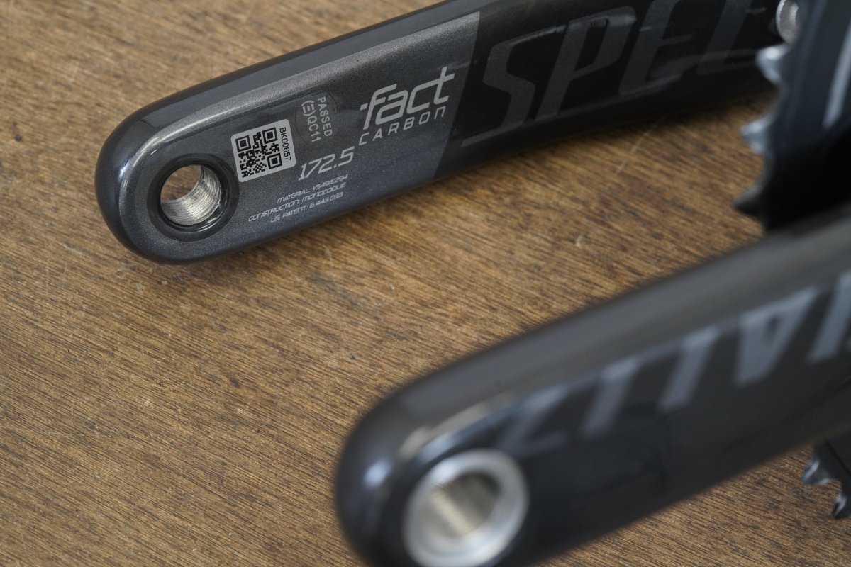 172.5mm 52/36T BB30 Specialized FACT Carbon Crankset 596g