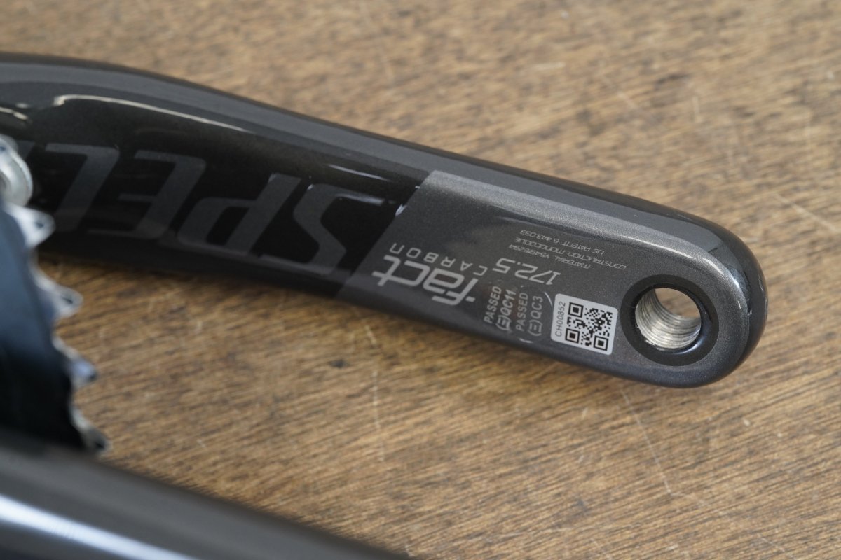 172.5mm 52/36T BB30 Specialized Fact Carbon Road Crankset 592g