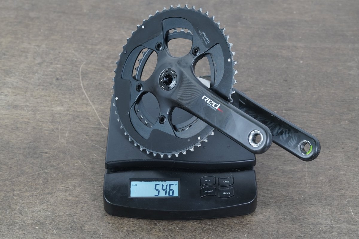172.5mm 52/36T BB30 SRAM Red 22 Carbon Road Crankset 546g