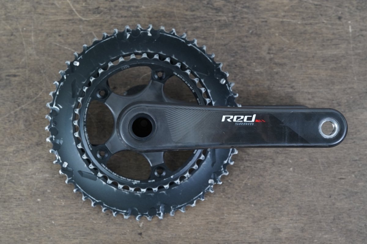 172.5mm 52/36T BB30 SRAM Red 22 Carbon Road Crankset 546g