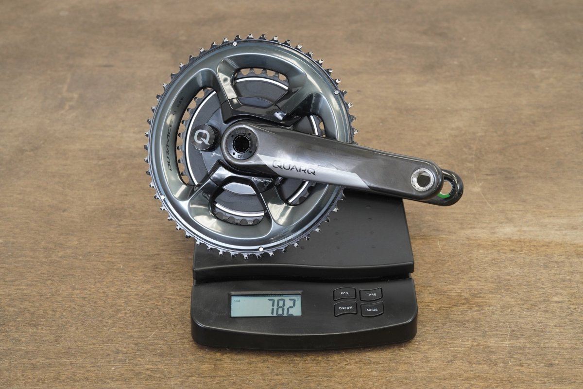 172.5mm 52/36T DUB Quarq DFour Power Meter Carbon Road Crankset 782g
