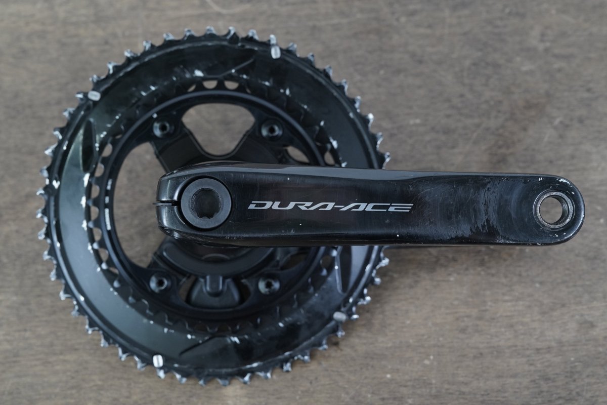 172.5mm 52/36T Dura-Ace FC-R9200 4iiii Dual Sided Power Meter Crankset 716g 9200