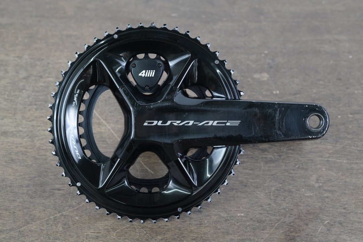 172.5mm 52/36T Dura-Ace FC-R9200 4iiii Dual Sided Power Meter Crankset 716g 9200