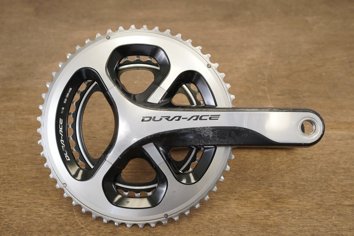 172.5mm 52/36T Shimano Dura-Ace FC-9000 11 Speed Crankset