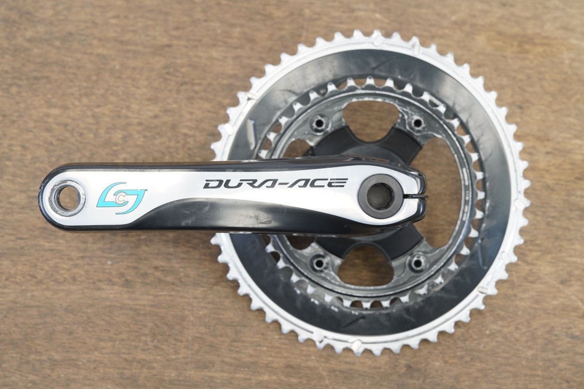 172.5mm 52/36T Shimano Dura-Ace FC-9000 11 Speed Stages Power Meter Crankset