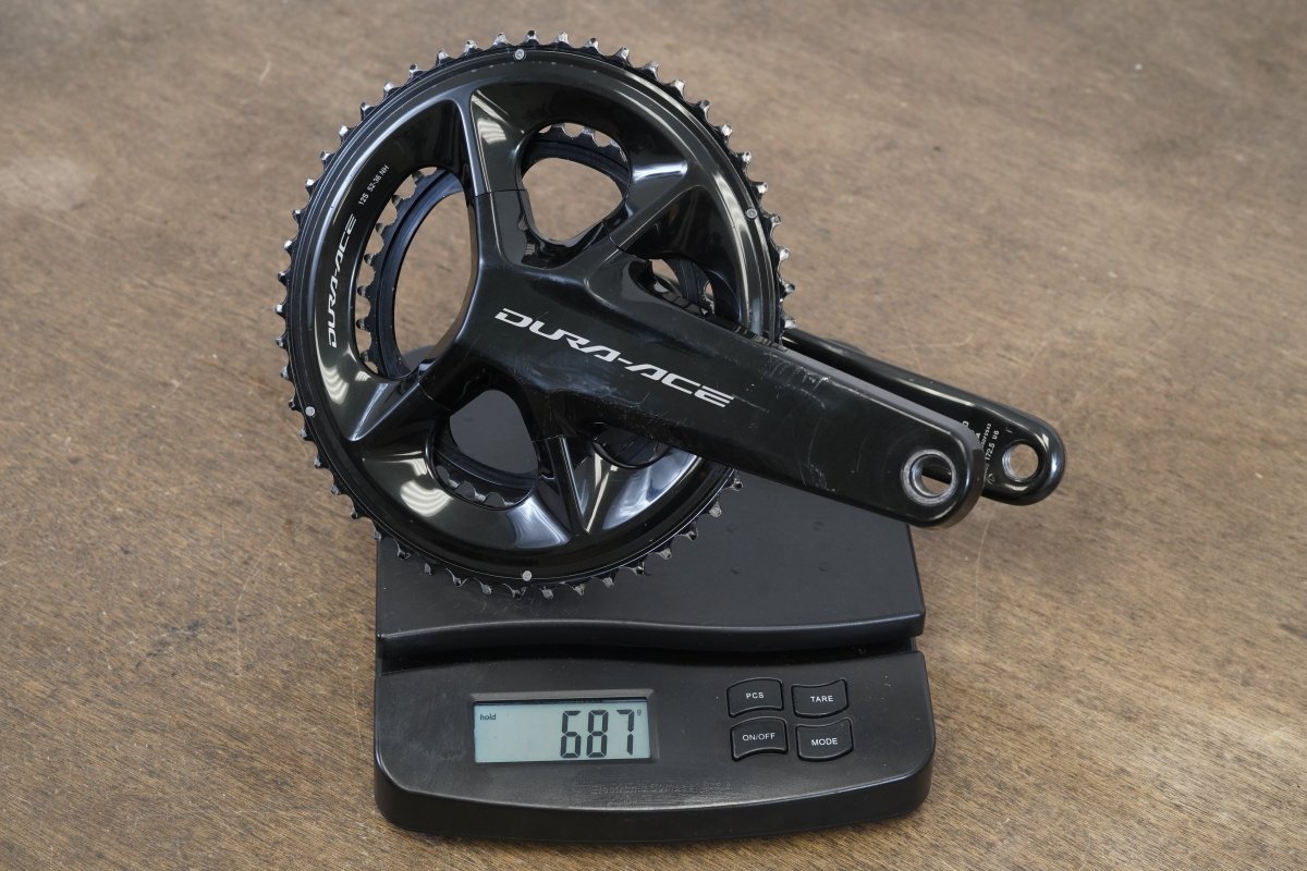 172.5mm 52/36T Shimano Dura-Ace FC-R9200 12 Speed Crankset 9200 687g