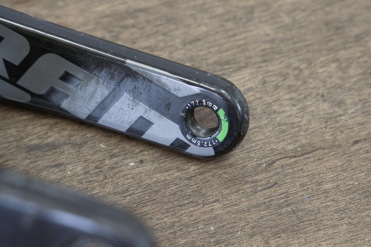172.5mm 53/39T GXP SRAM Red 22 Quarq Power Meter Crankset