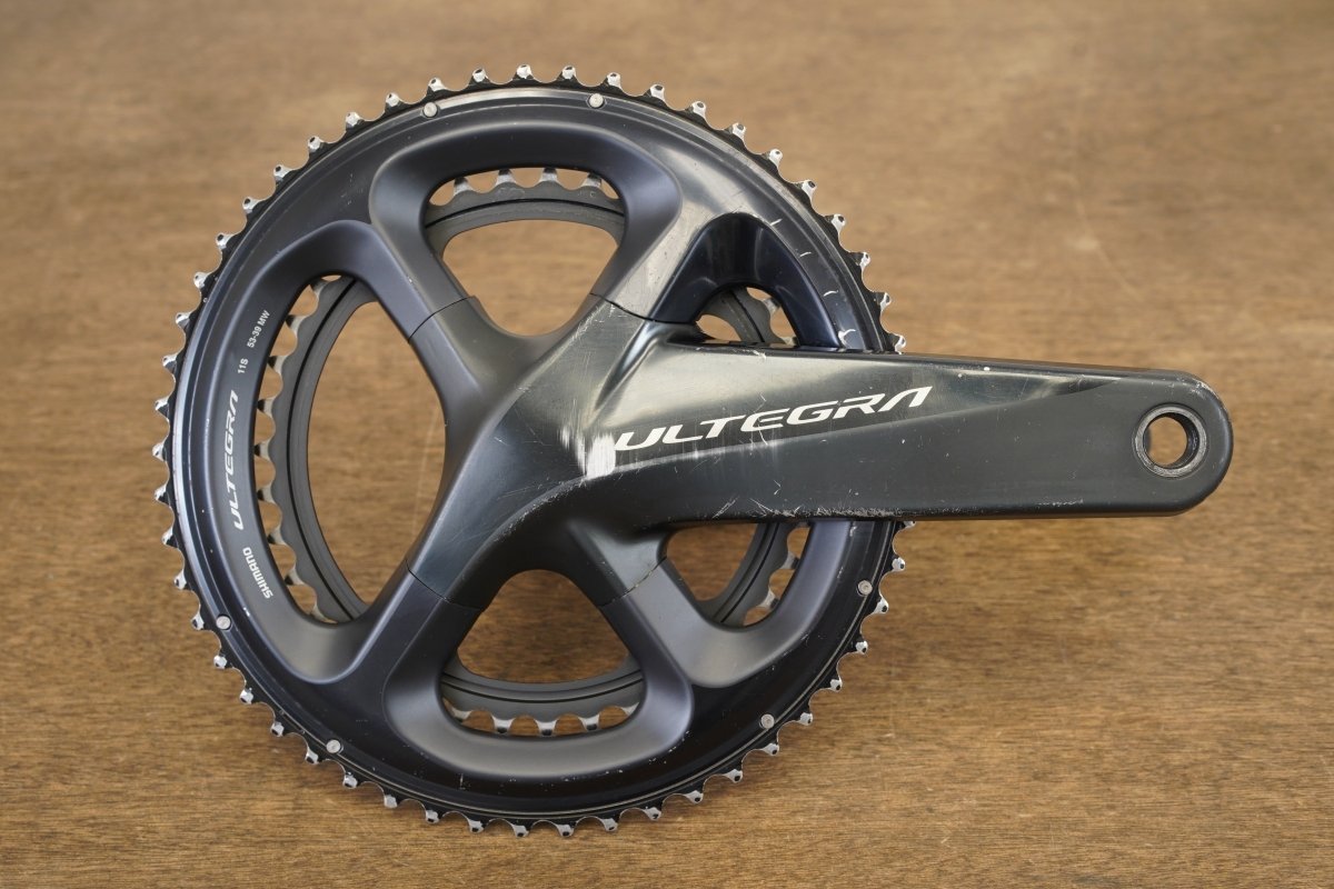 172.5mm 53/39T Shimano Ultegra FC-R8000 11 Speed Crankset 8000