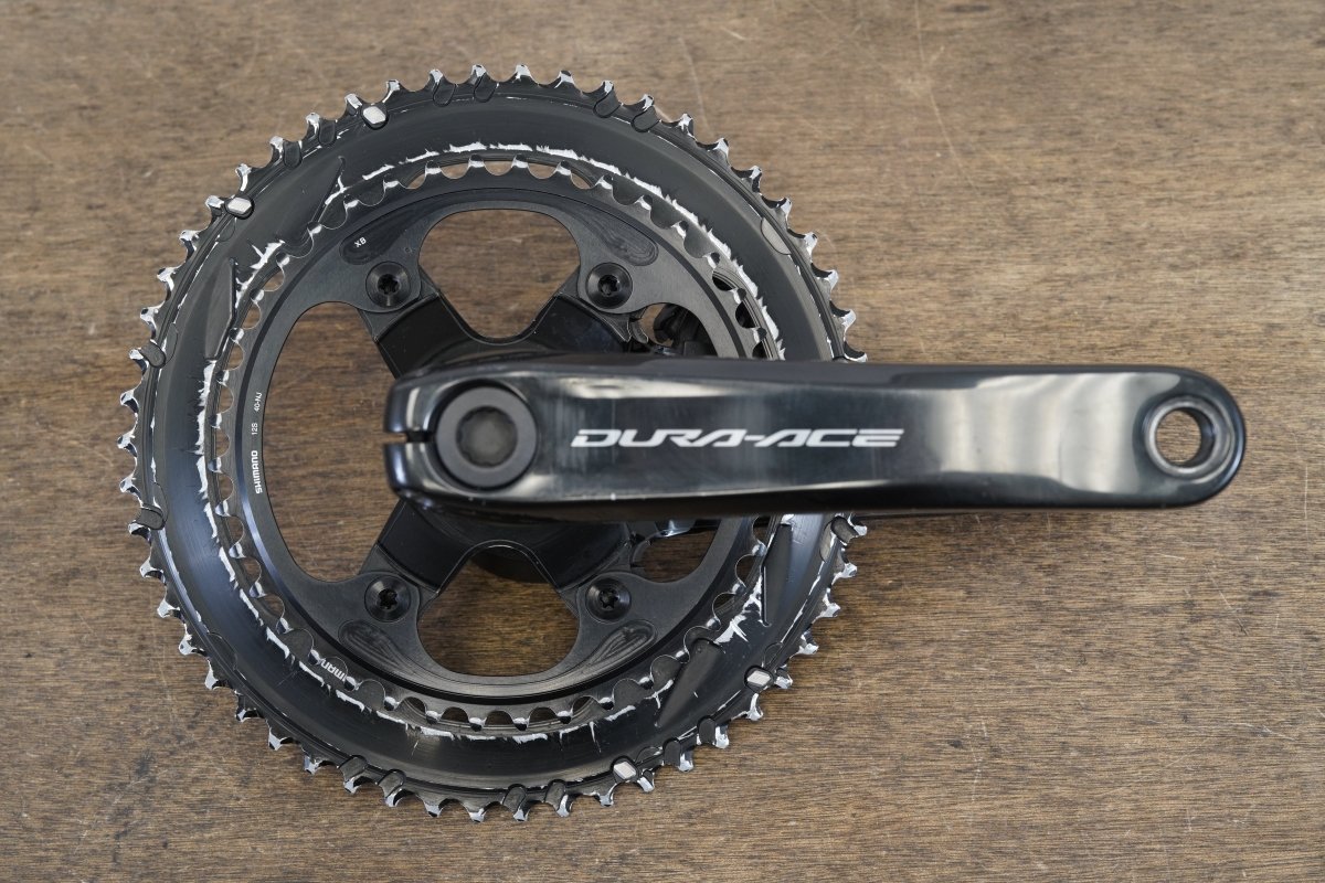 172.5mm 54/40T Dura-Ace FC-R9200 4iiii Dual Sided Power Meter Crankset 733g 9200