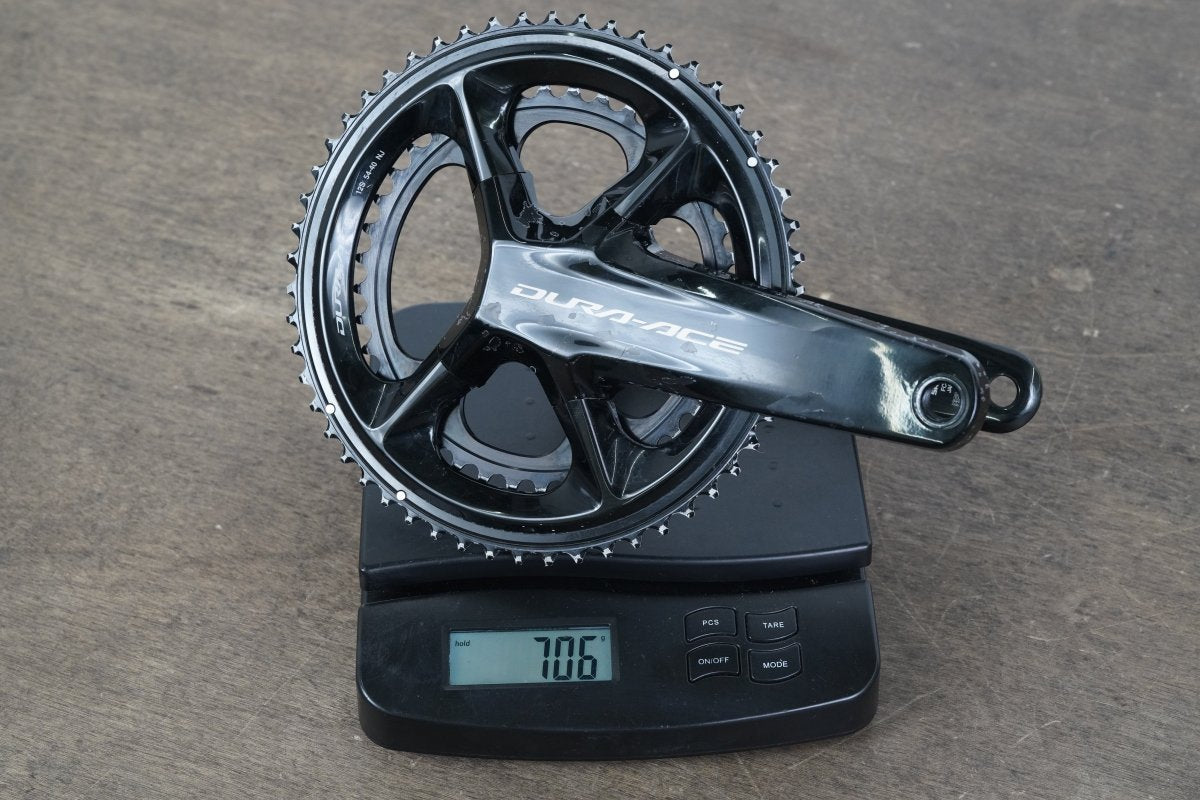 172.5mm 54/40T Shimano Dura-Ace FC-R9200 12 Speed Crankset 9200 706g