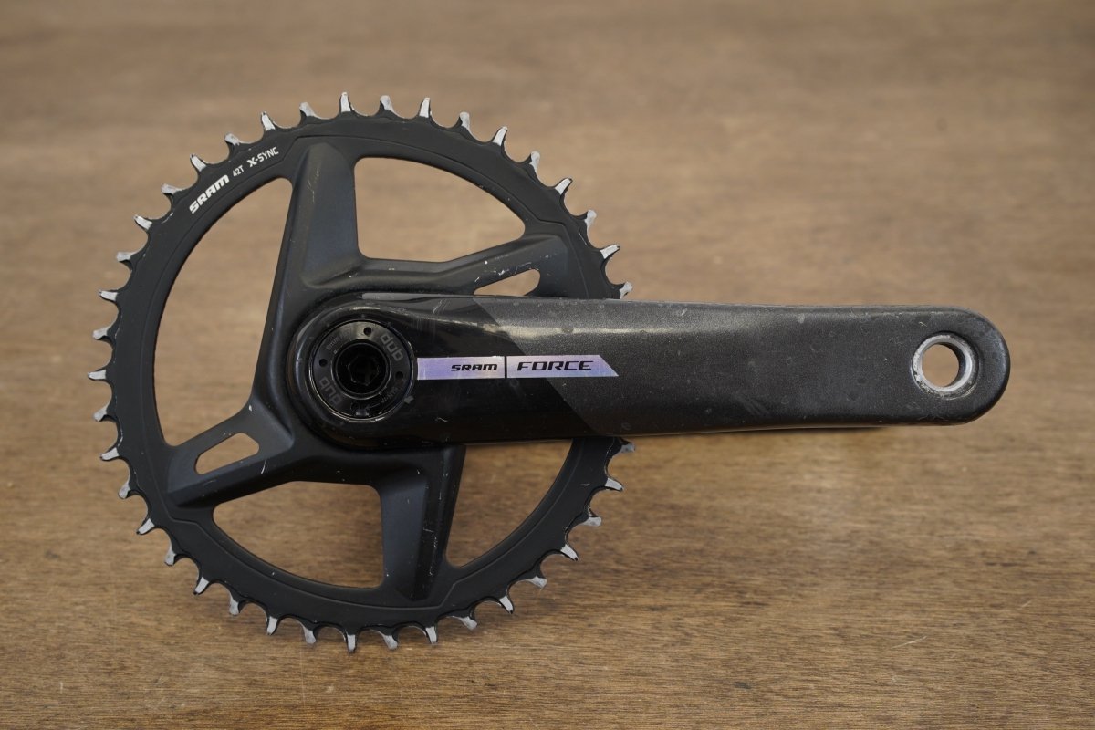 175mm 42T DUB SRAM Force AXS D1 1x 11 Quarq Power Meter Speed Road Crankset