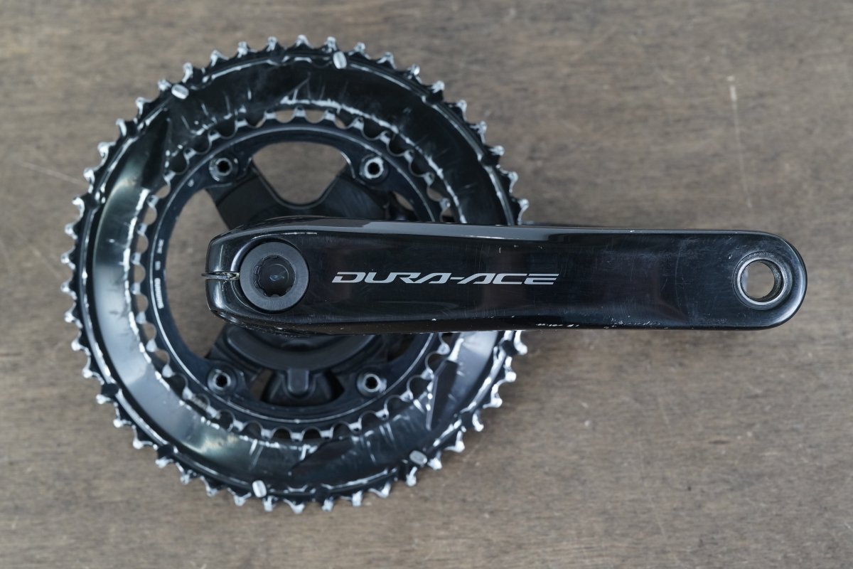 175mm 50/34T Dura-Ace FC-R9200 4iiii P3 Dual Sided Power Meter Crankset 715g 9200