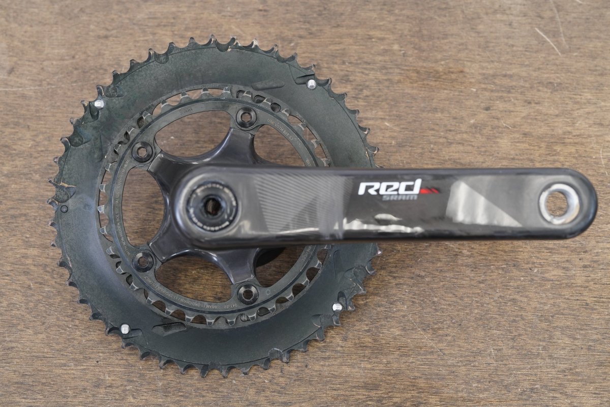 175mm 50/34T GXP SRAM Red 22 Carbon Crankset 576g