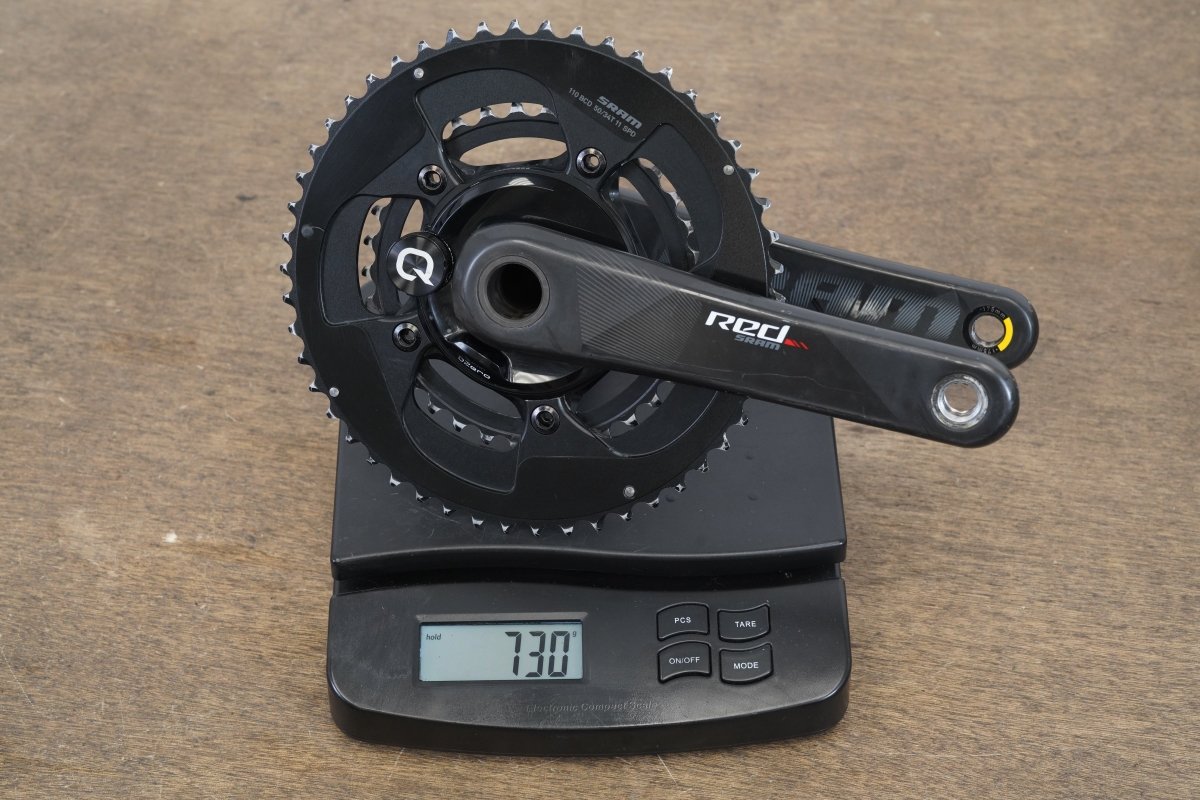 175mm 50/34T GXP SRAM Red 22 Quarq DZero Carbon Power Meter Crankset 730g