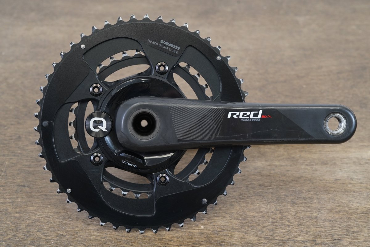 175mm 50/34T GXP SRAM Red 22 Quarq DZero Carbon Power Meter Crankset 730g