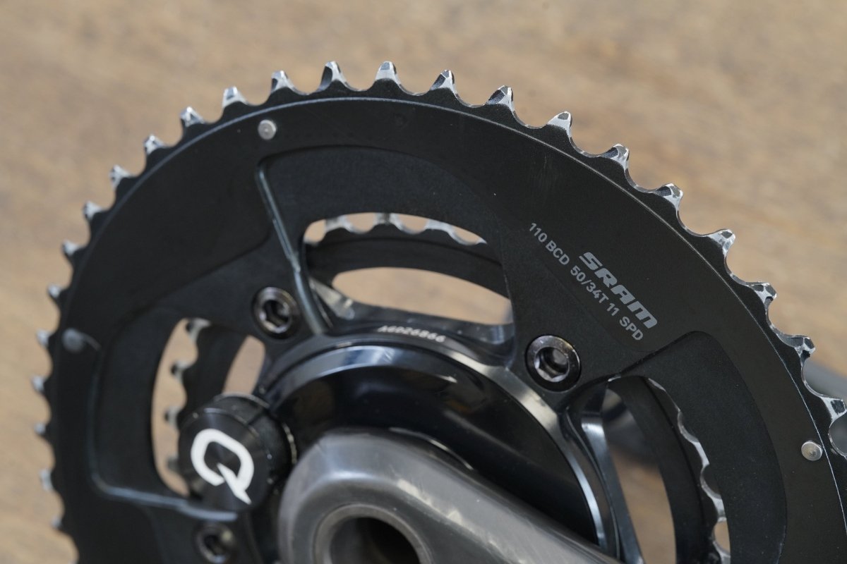 175mm 50/34T GXP SRAM Red 22 Quarq DZero Carbon Power Meter Crankset 730g