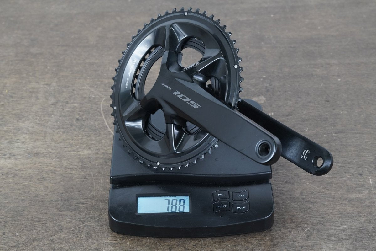 175mm 52/36T Shimano 105 FC-R7100 12 Speed Road Crankset 7100 788g