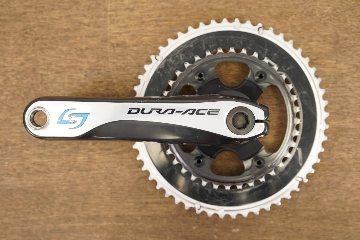 175mm 52/36T Shimano Dura-Ace FC-9000 11 Speed Stages Power Meter Crankset